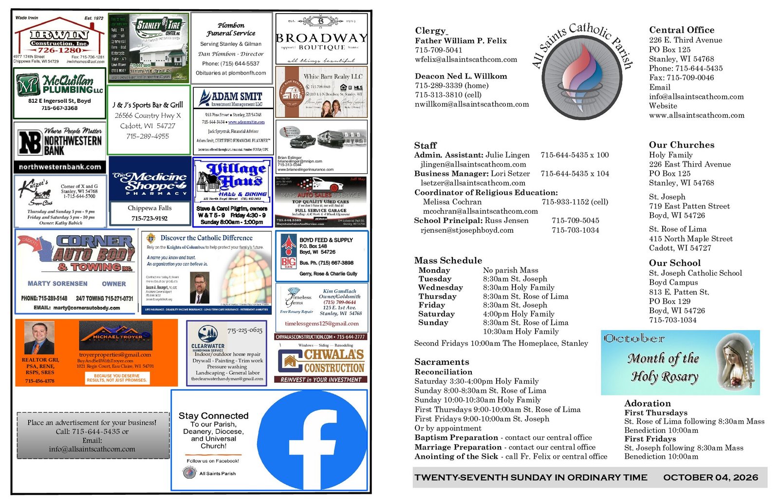 2026 Bulletin October 04